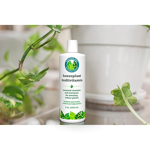 Houseplant Multivitamin - Vitamin D for Plants! Premium Liquid Fertilizer and Indoor Plant Food with Trace Nutrients and Vitamins