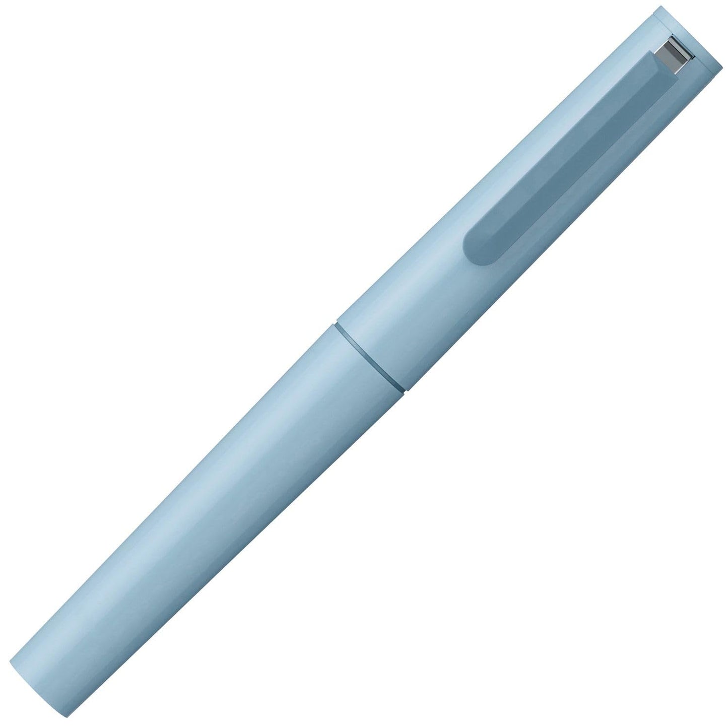 Sailor Fountain Pen TUZU ADJUST, Rotating Nib Feature and Natural Fit Grip, Includes 2 Ink Cartridges and Converter, Beginner, Everyday Use, Light Blue, Fine Point, 12-0541-241