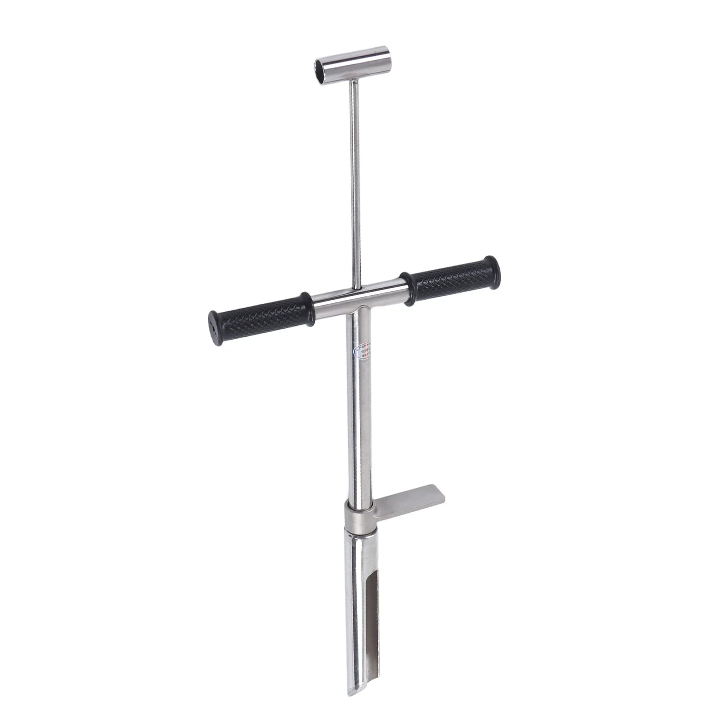 Soil Sampler Probe Original Soil Auger Foot Pedal Tool Handle Soil Extractor Dozer Steel 58Cm Kits Soil Sampling Tool Tool Utensil 38Mm Testing Probe Tester Probe for Test
