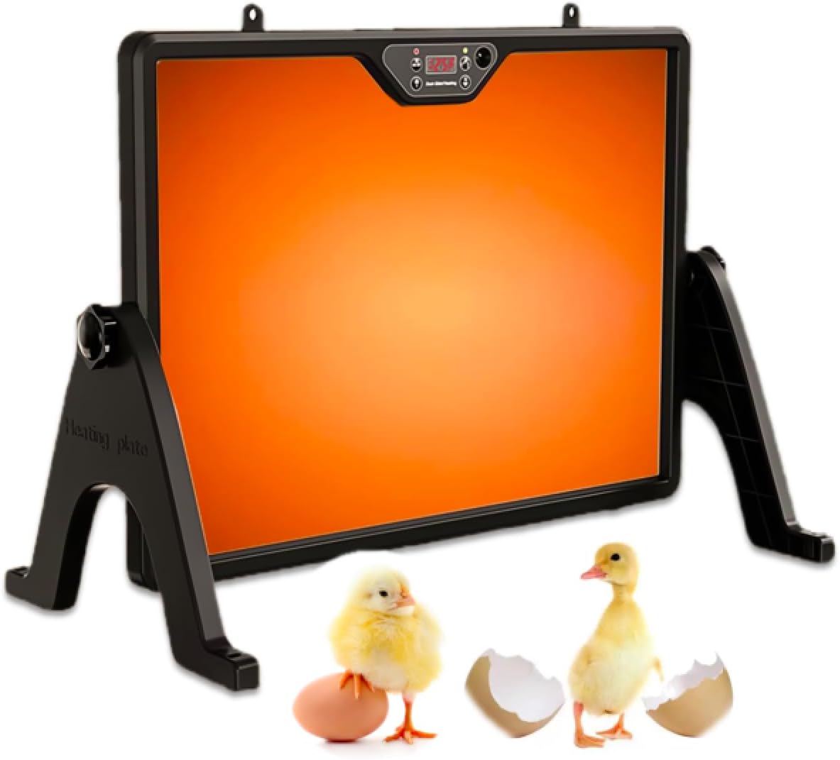 2025 Smart Chicken Coop Heater Coop Radiant Heat Panel Built-in Adaptive Temperature Sensor, Chicken Heater Inside Coop for Winter, Adaptable to Timer and Temp Controllers, ETL UL Compliant