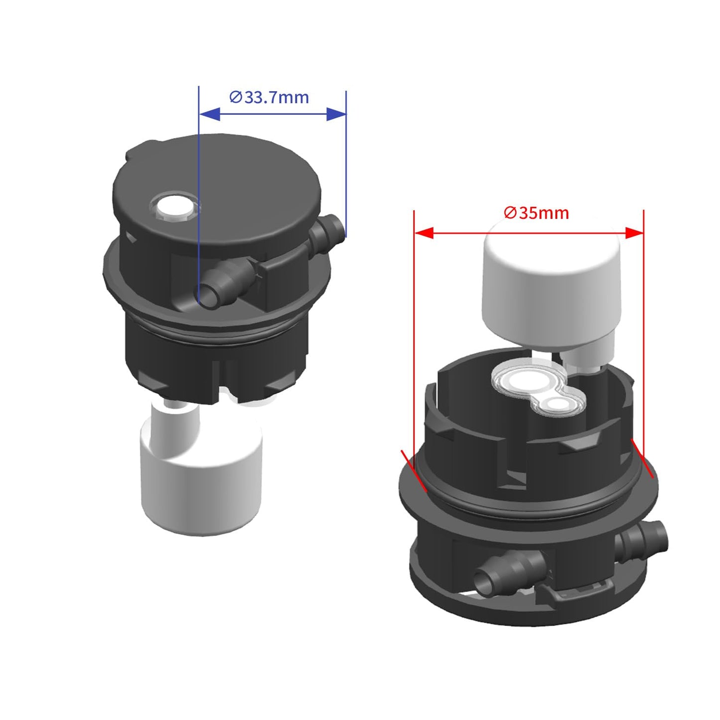 36V Forklift Battery Watering System, golfcart Battery Watering Filler- 36 Volt Kit Battery Watering System