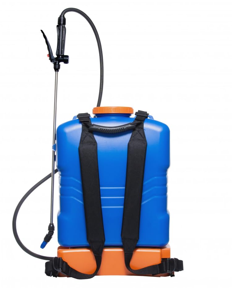 Jacto PJB-16 Battery Backpack Sprayer - High Efficiency with Adjustable Pressure, Heavy Duty Pump, and Comfortable Design