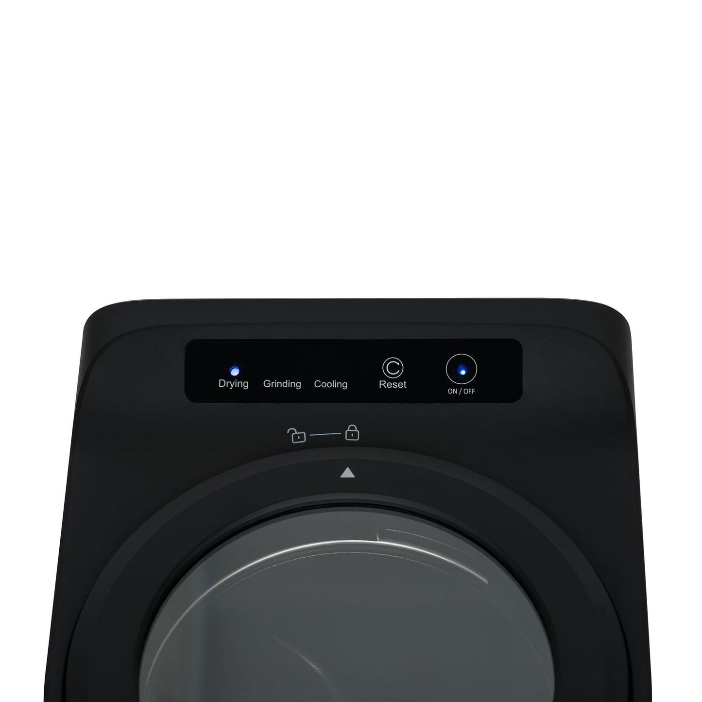 Luma Electric Kitchen Composter, 2.5L Capacity Odorless Countertop Compost Bin with Lid Clear-View Window, Smart Trash Can for Food Disposal, Turn Food Waste into Nutrient-Rich Plant Food