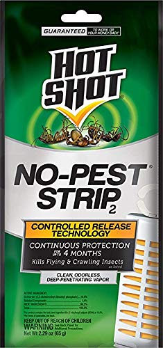 Hot Shot No-Pest Strip 2 2.29 Ounce (Pack of 5)
