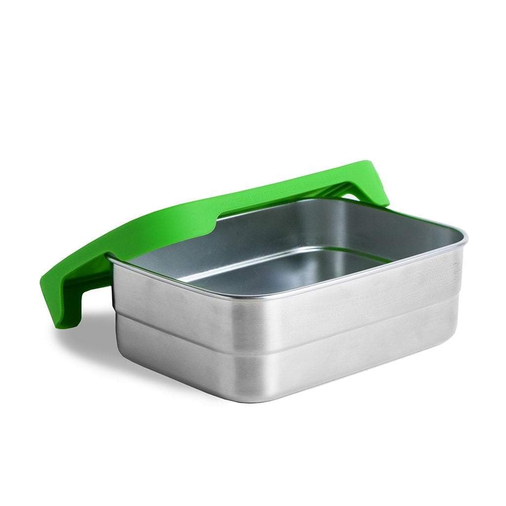 ECOlunchbox Splash Box XL – 40 oz Leak-Proof Stainless Steel Bento with Food-Safe Silicone Lid (Plastic-Free, Dishwasher Safe)