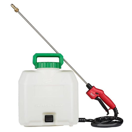 Milwaukee Electric - 4-Gallon Sprayer Tank Assembly W/Switch-Tank