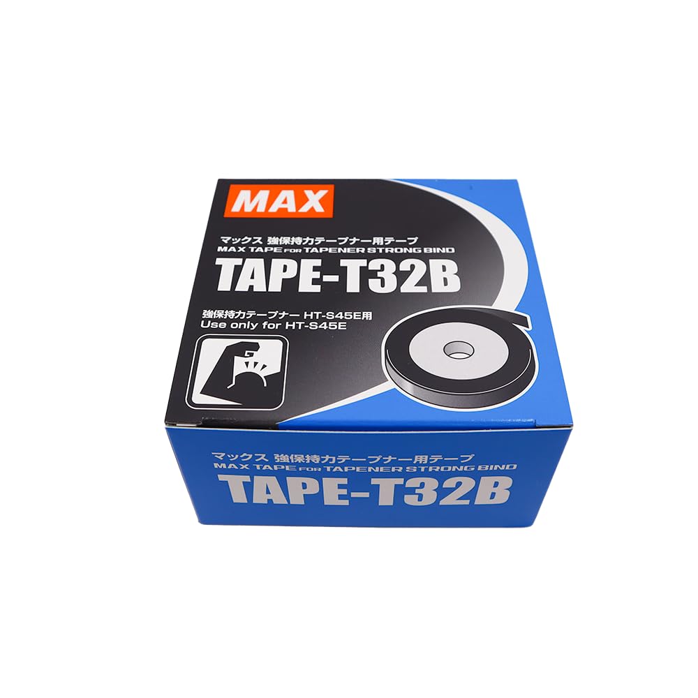 Generic MAX HT-S45E Strong Bind Tapener Plant Tying Tool Value Pack with Tape, Staples, & Replacement Blades, Blue, HT-S45E-VALUE