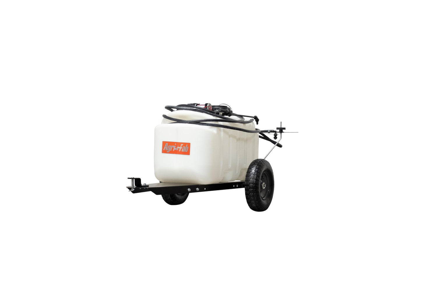 Agri-Fab 45-0616 Tow-Behind Sprayer with Boom and Spray Wand 25 - Gallon Capacity, 1.6 GPM, 100 PSI Pump