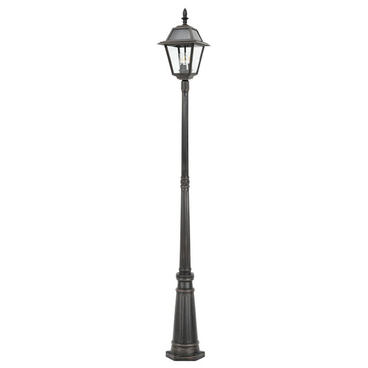 LUTEC Outdoor Solar Post Light