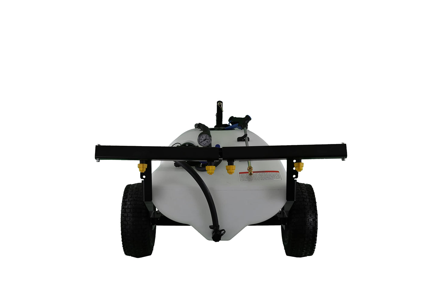 Master Mfg 24-Gallon Deluxe Pull-Behind Trailer Broadcast Sprayer - 7ft Swath, 2.2GPM, 70PSI Max