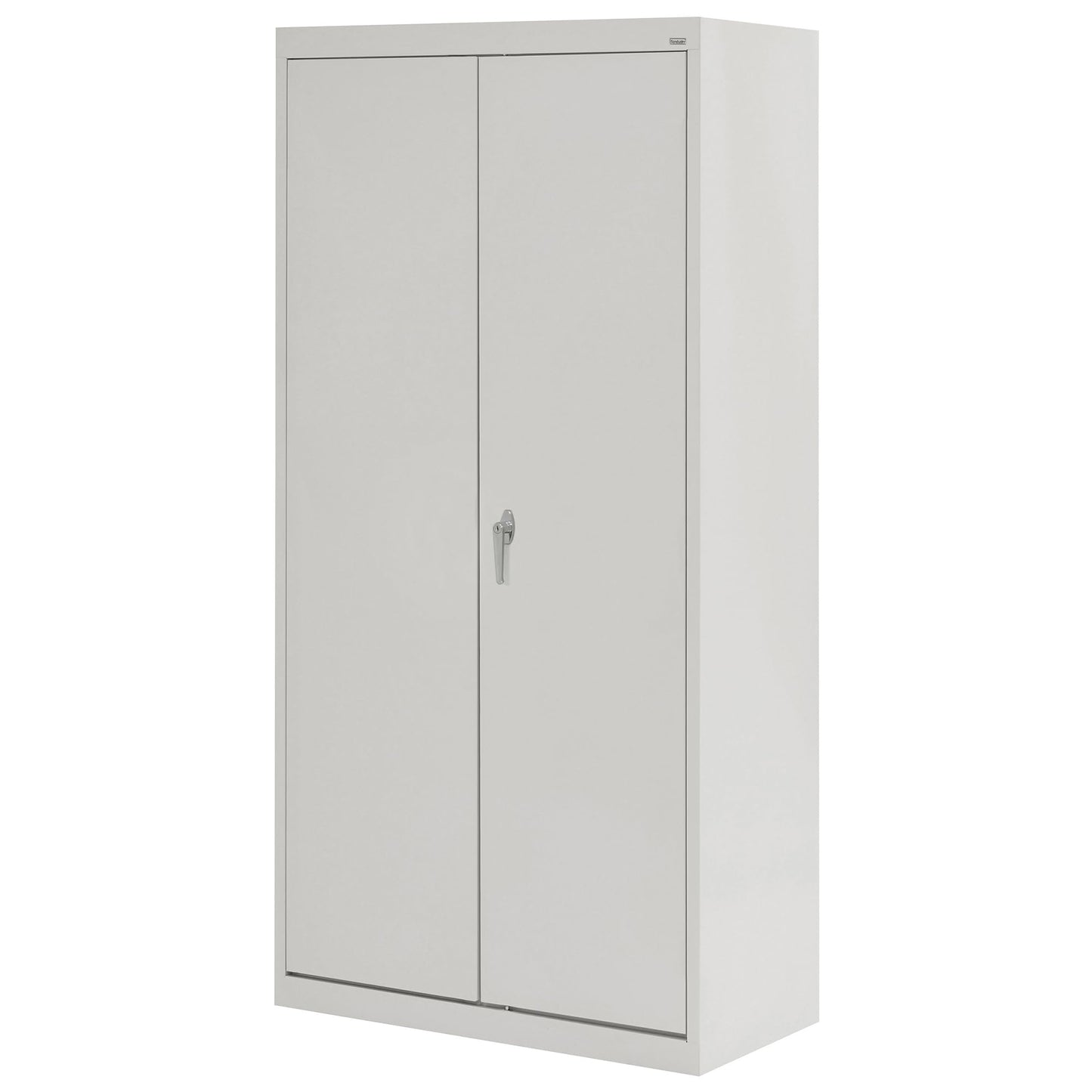 Sandusky CA41362472-05 Classic Series Metal Storage Cabinet with Adjustable Shelves, Locking Handle, 24" D x 36" W x 72" H, Dove Gray