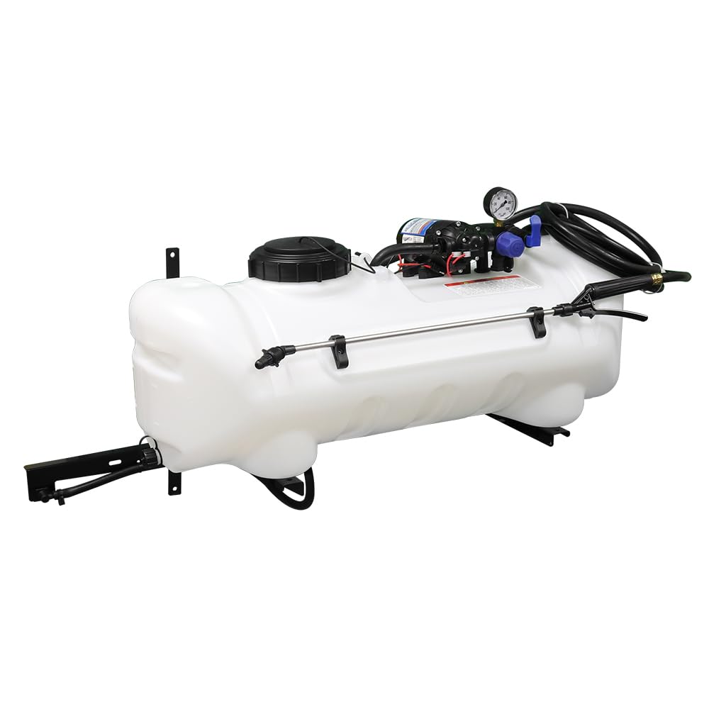 Master Mfg 15-Gallon ATV Broadcast Sprayer - 7ft Swath, 2.2GPM, 70PSI Max