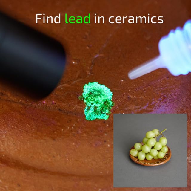 Lumetallix Instant Lead Detection | Lead Test Kit for Paint, Ceramics & more | Fast, Accurate Results | UV Light Visible | Home Safety & Easy to Use | Home Lead Test Kit | Lead Paint Test Kit