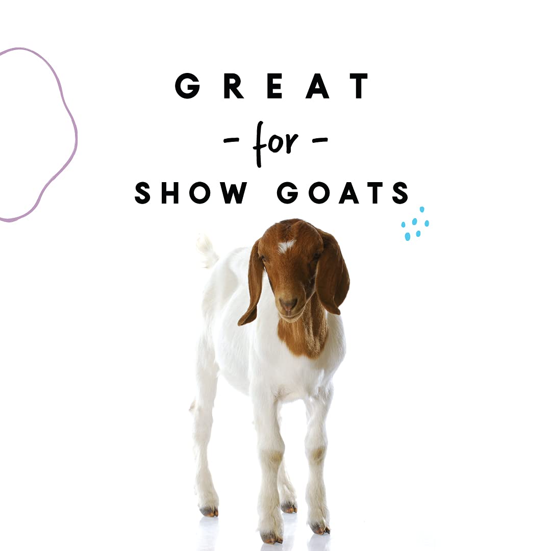 Manna Pro Goat Coat & Skin Supplement, Supports Healthy Skin, Shiny Coat & Overall Wellness, Goat Feed Supplement, Vitamins & Minerals, Promotes Strong Hooves & Immune Health, 4 lbs
