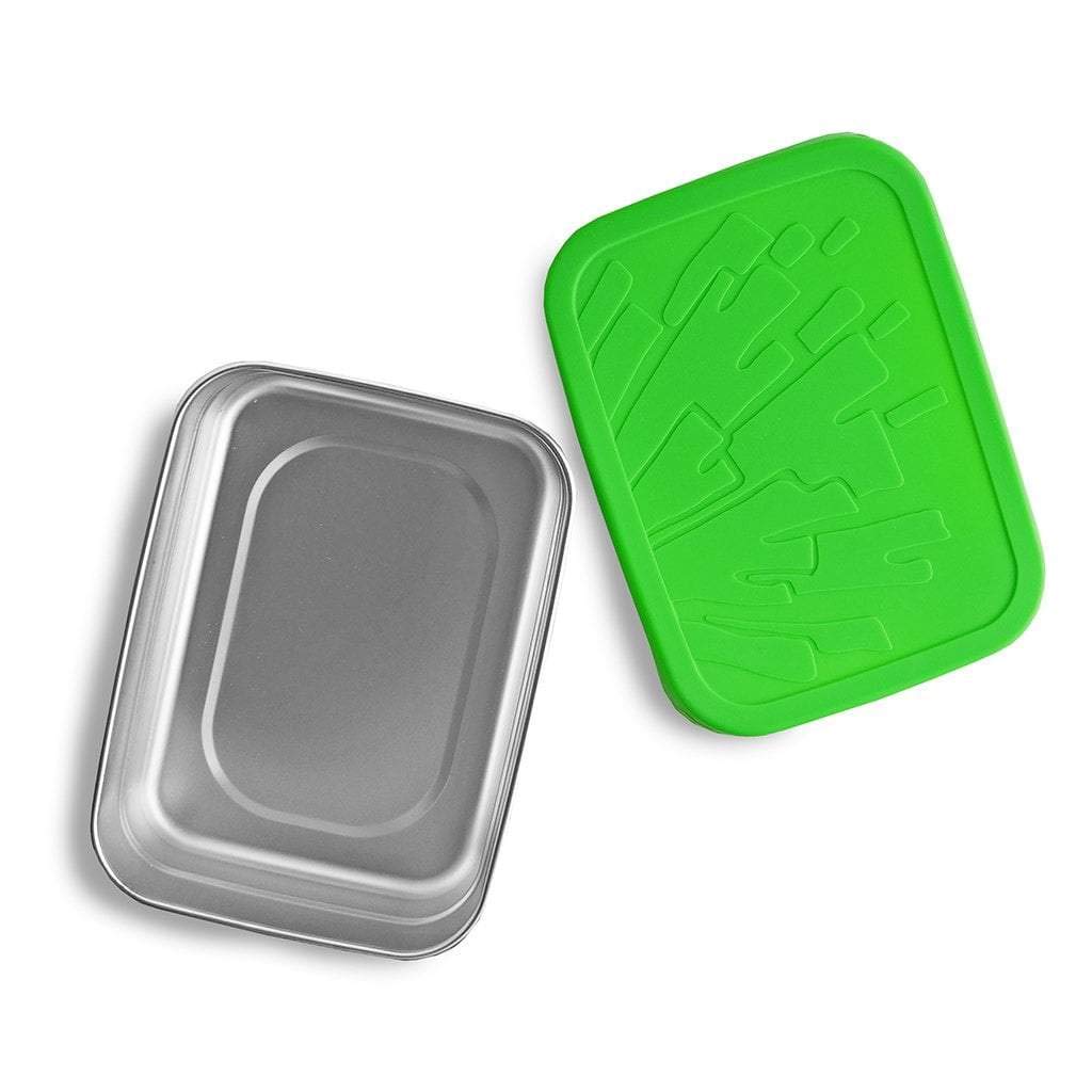 ECOlunchbox Splash Box XL – 40 oz Leak-Proof Stainless Steel Bento with Food-Safe Silicone Lid (Plastic-Free, Dishwasher Safe)
