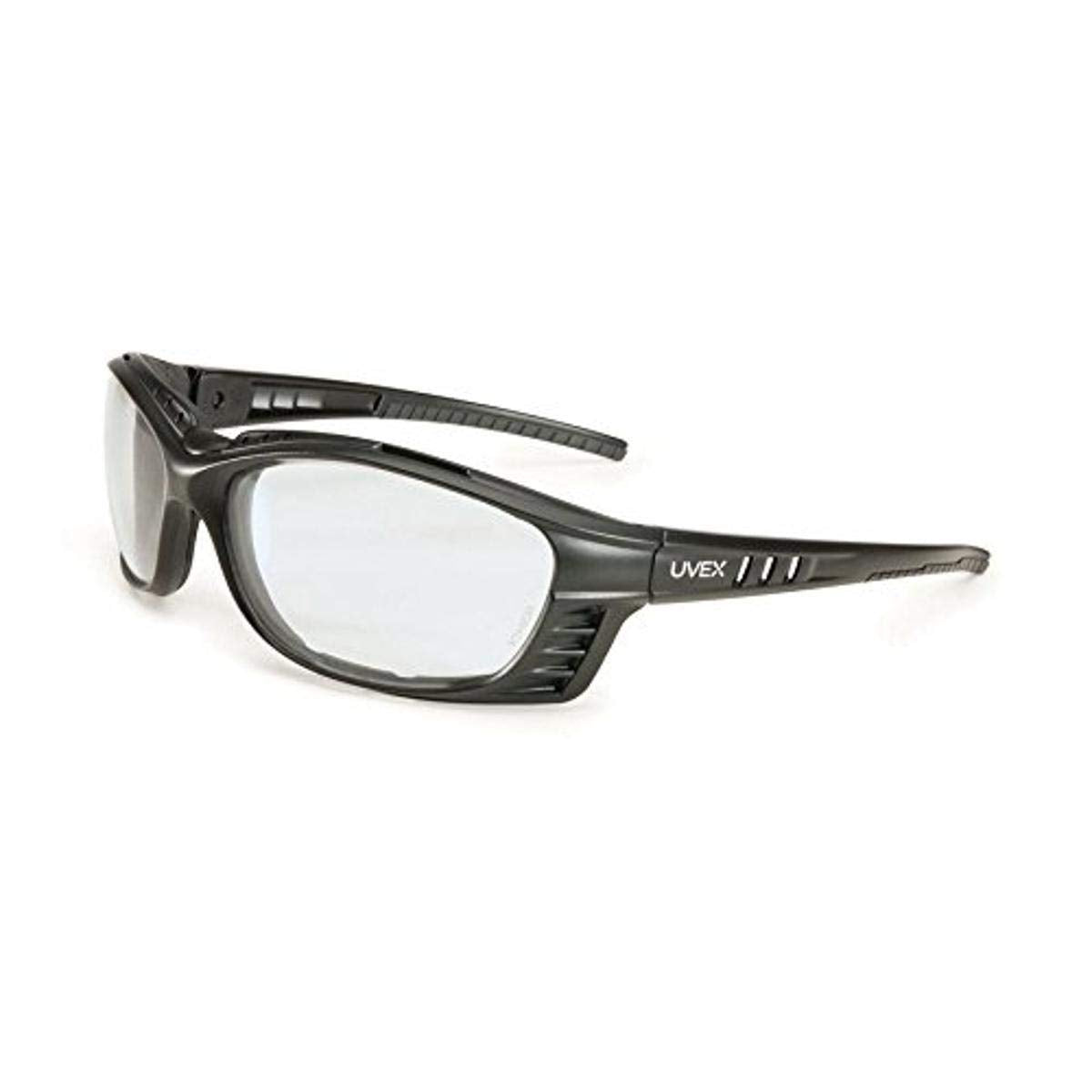 Honeywell S2600HS UVEX Livewire Sealed Eyewear with HydroShield Anti-Fog Coating, Standard, Black (Pack of 10)