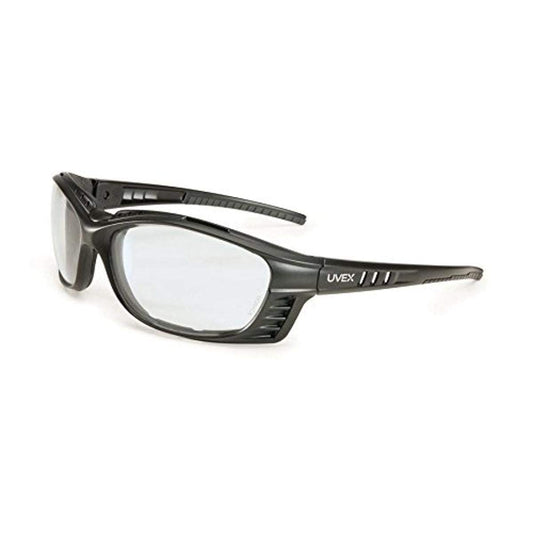 Honeywell S2600HS UVEX Livewire Sealed Eyewear with HydroShield Anti-Fog Coating, Standard, Black (Pack of 10)