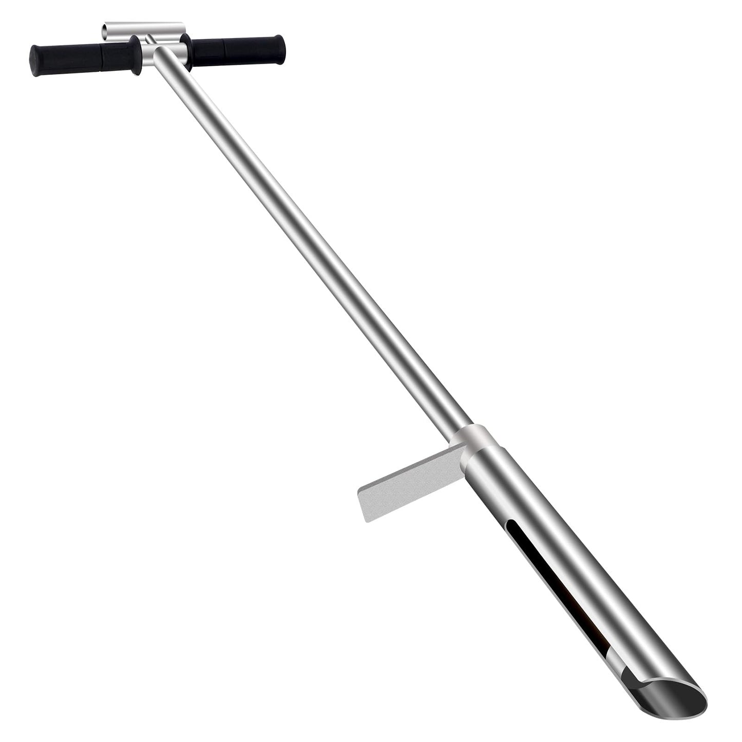 LAKAGO HOMIER 40"(1 Meter) Soil Sampler Probe 304 Stainless Steel with Ejector and Foot Pedal