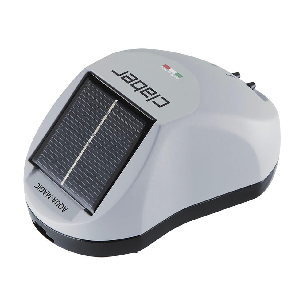 Claber Aqua Magic Solar Drip Irrigation System - Automatic Solar Watering for Up to 20 Outdoor Plants, No Faucet Required