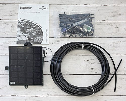 Bosmere L451 Irrigatia C24 Automatic Watering Irrigation System, Solar Powered Plant Waterer