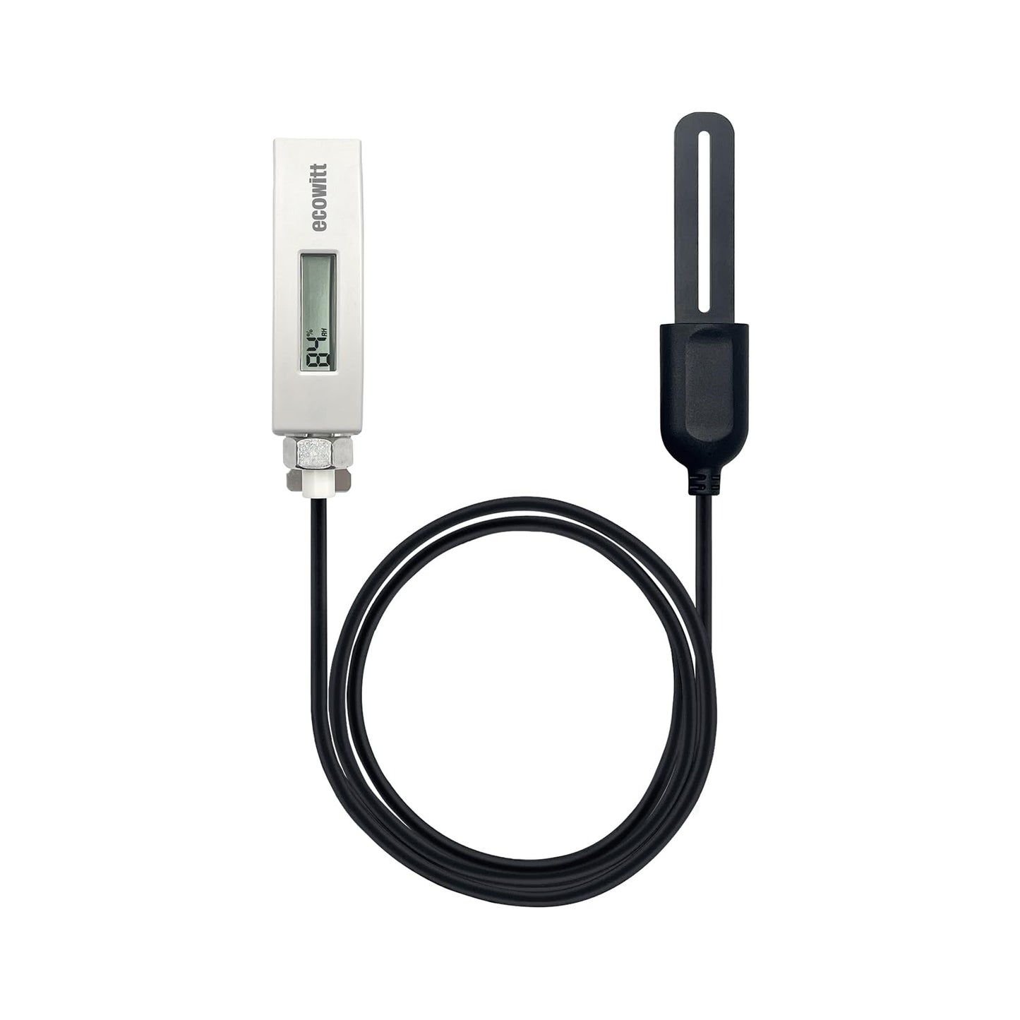 ECOWITT Soil Moisture Tester Kit, Includes GW3000 Wi-Fi&Ethernet Gateway and WH51BL Soil Moisture Sensor with 1m Wire Probe, with SD Card Port, 915 MHz