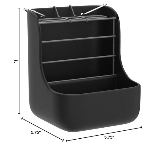 Kaytee Hay & Food Bin Feeder With Quick Locks For Pet Rabbits, Chinchillas, Guinea Pigs and Other Small Animals