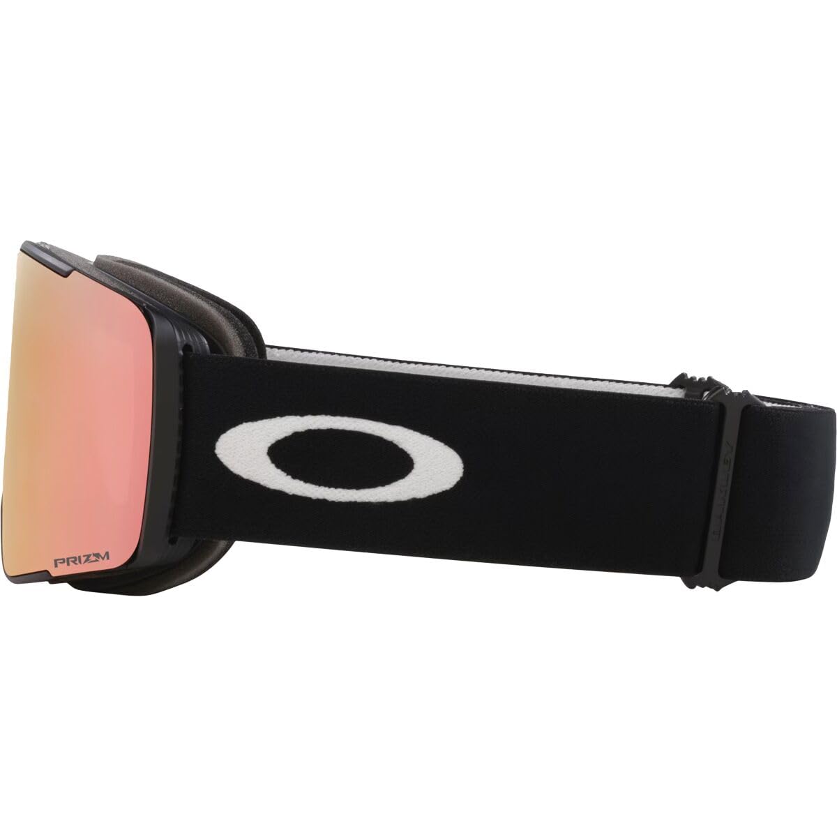 Oakley Line Miner Pro Snow Goggle, Matte Black Strap w/Prizm Snow Rose Lens, Medium