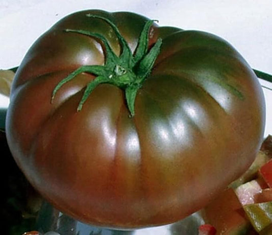 Black Krim Tomato Seeds - Heirloom Large Tomato From Ukraine's Crimea - One of The Most Delicious Tomatoes for Home Growing,