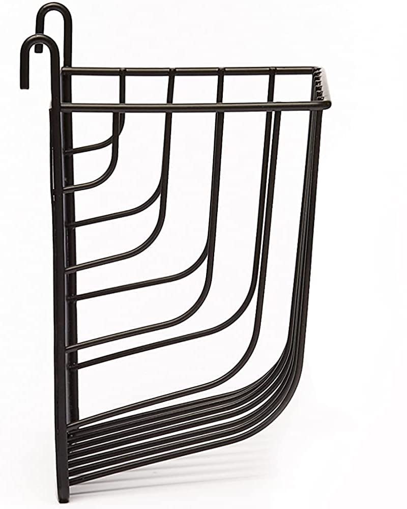 Hay Feeder for Rabbit, Guinea Pig, Bunny, Chinchilla, Heavy Duty Metal Rack Hay Holder - 7.3x4.3x6.7 inch