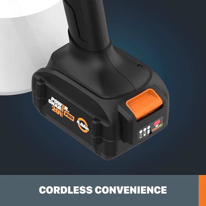 Worx Nitro 20V Cordless Paint Sprayer Power Share with Brushless Motor - WX020L.9 (Battery & Charger Sold Separately)