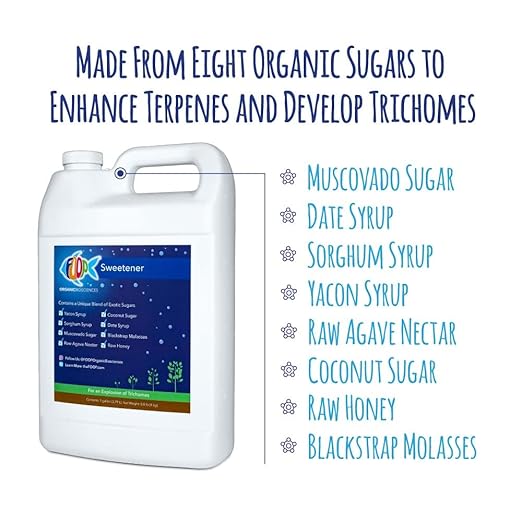 FOOP Sweetener Pump Bundle: Organic Terpene Enhancer for Plants | Creates an Explosion of Trichomes | Contains 8 Organic Sugars | Works with All Growing Media and Nutrient Lines (1 Gallon + Pump)