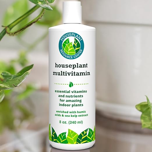 Houseplant Multivitamin - Vitamin D for Plants! Premium Liquid Fertilizer and Indoor Plant Food with Trace Nutrients and Vitamins