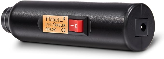 Magicfly Bright Cool LED Light Egg Candler Tester, Powered Only by Power Supply