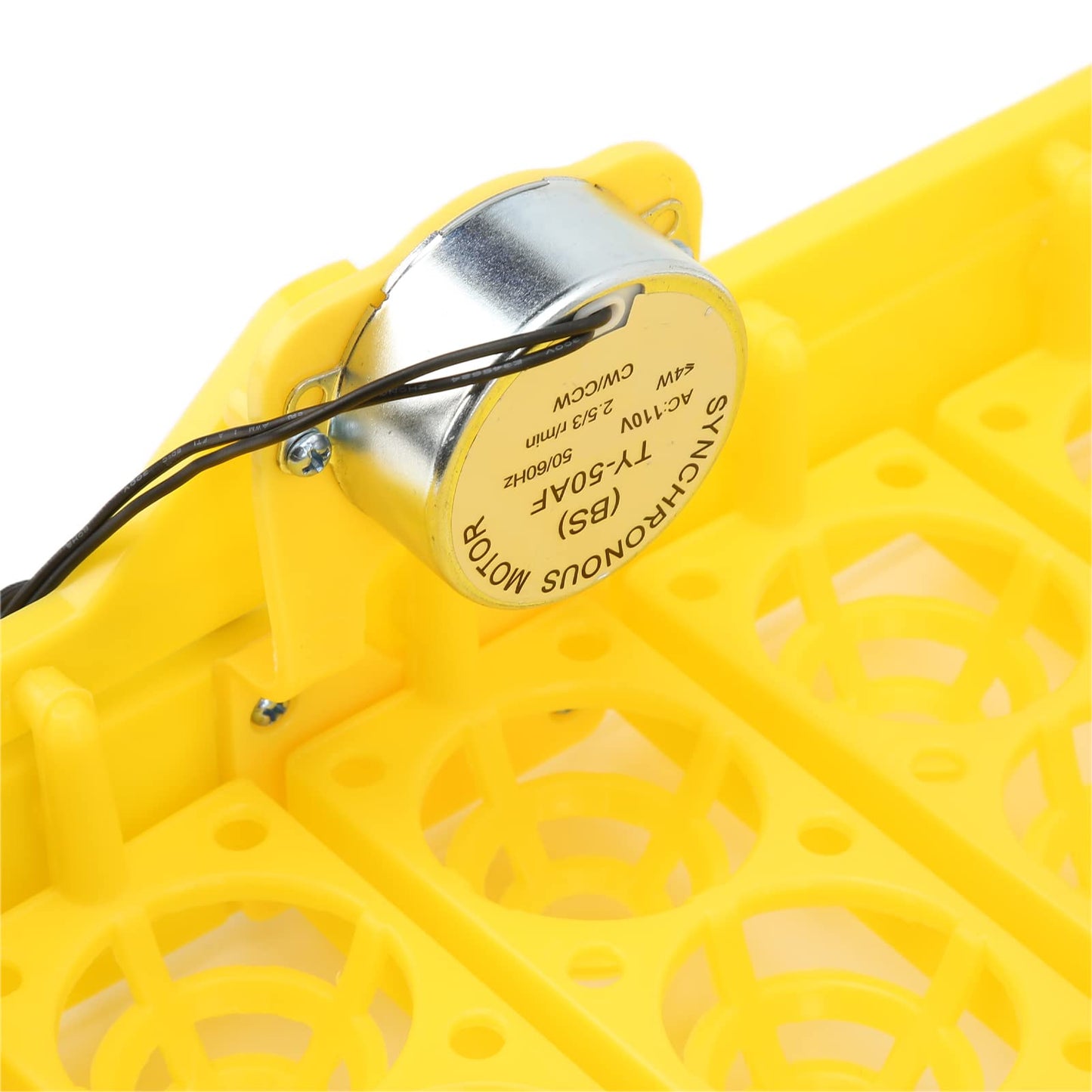 Automatic Egg Turner, 110V Swing Around 45 Degrees to Turn the Egg Tray Egg Hatching Tray 56 Eggs Fully Automatic Incubator(110V)