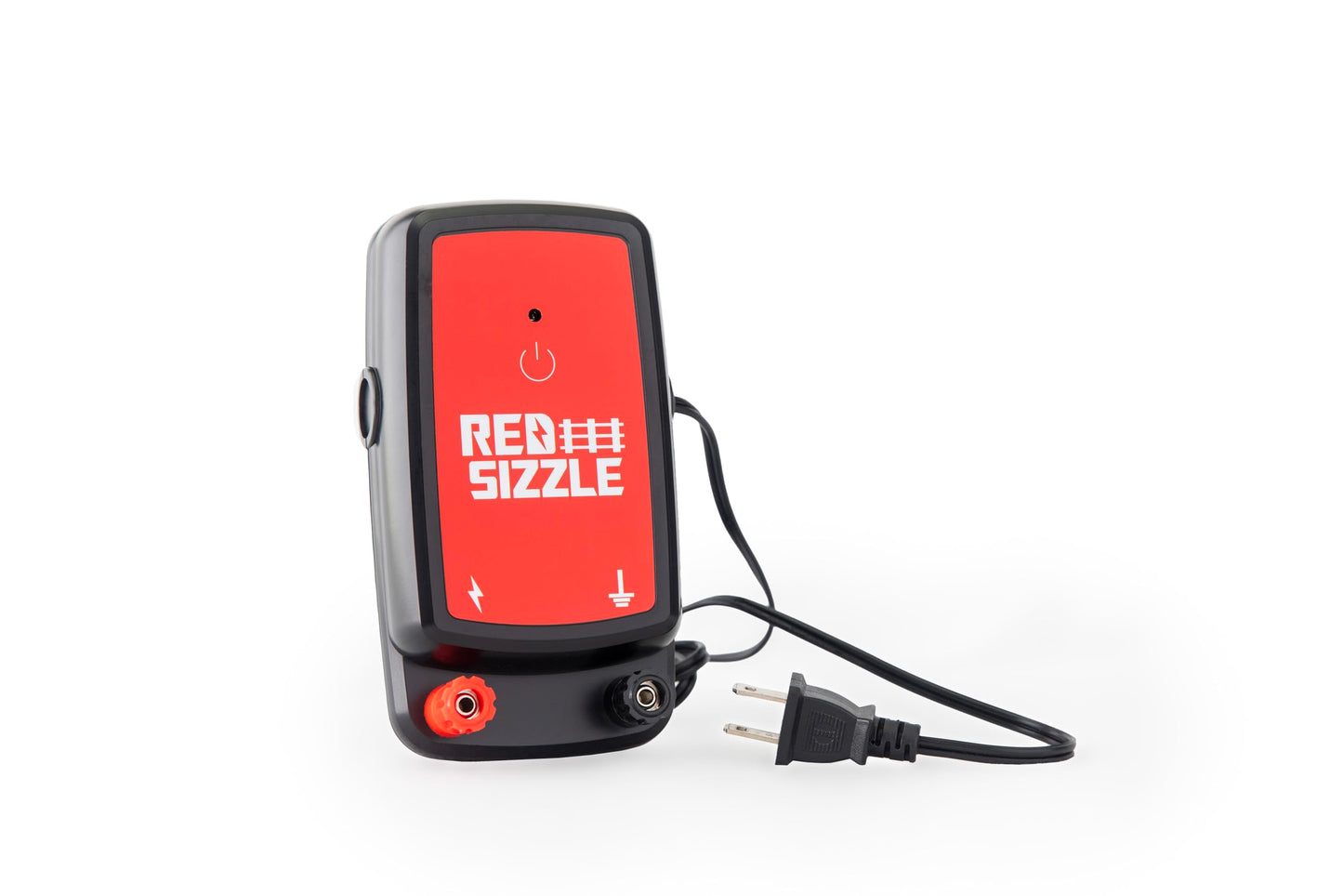Red Sizzle 5M | AC Electric Fence Energizer | 1.2 Joule Garden Fence Charger | Fence Charger for Livestock and Gardens
