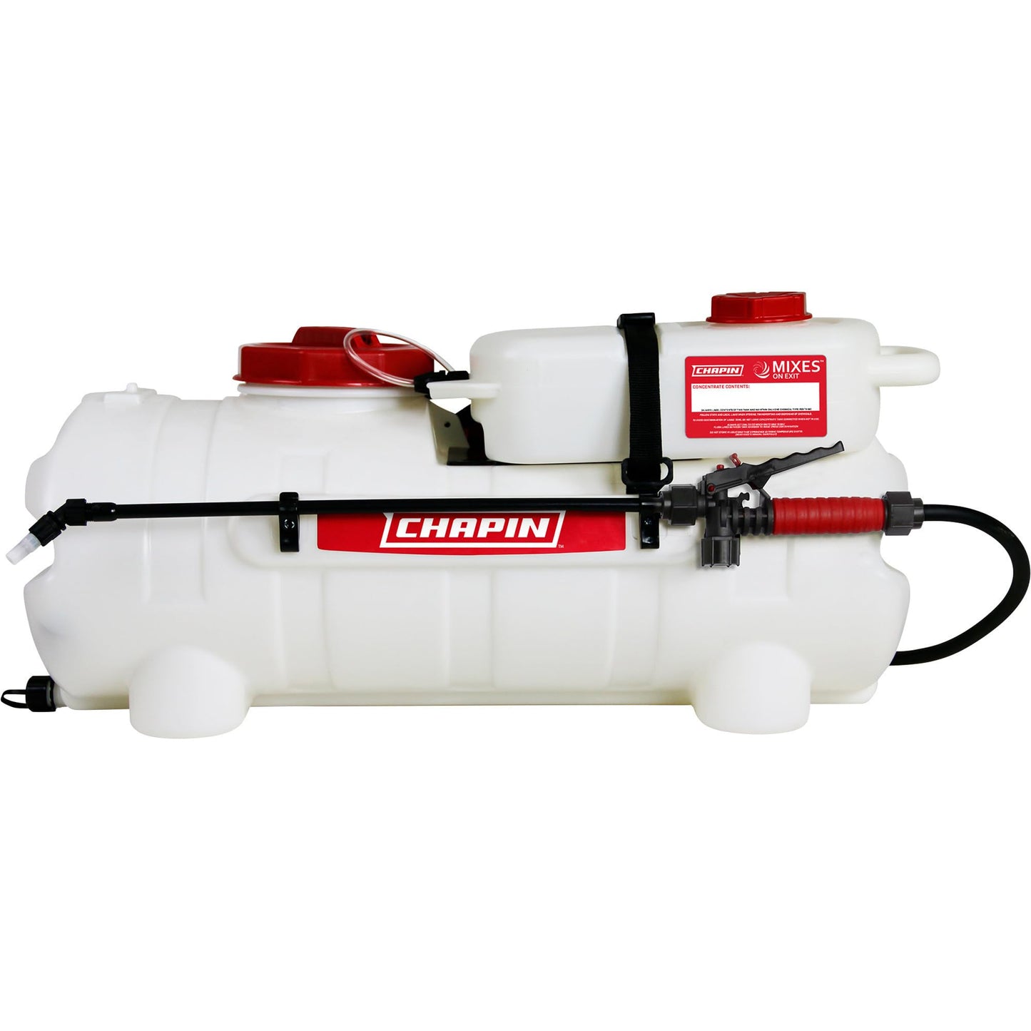Chapin 15 Gallon Dual Tank ATV Spot Sprayer with 16 Ft Boomless Spray Kit