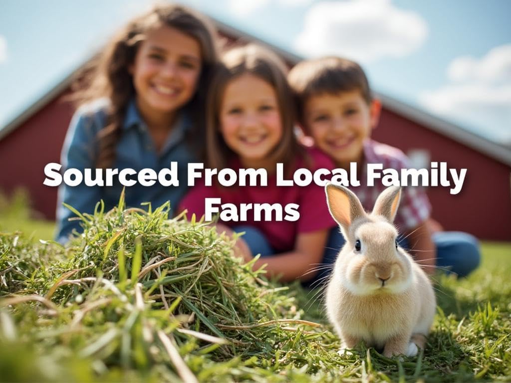 Blue Mountain Hay | Fresh Timothy Hay (10 Pounds) | Great for All Ages | High-Altitude Hay Pet Food for Rabbits, Guinea Pigs, Chinchillas, Hamsters, and Other Small Pets