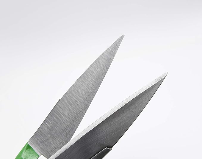 Sheep Shear Grass Shear Alpaca Shears R Shaped Design For Large Thick-Haired Animal Grooming (Green)