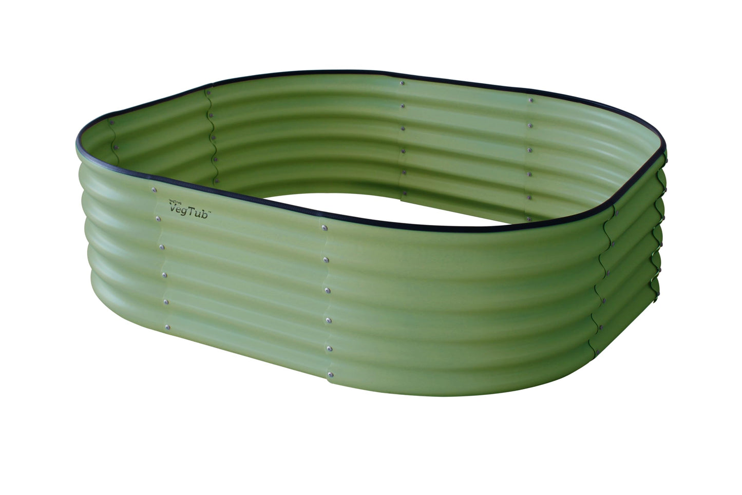 VegTub Modular Metal Raised Bed Kit - Sage Green