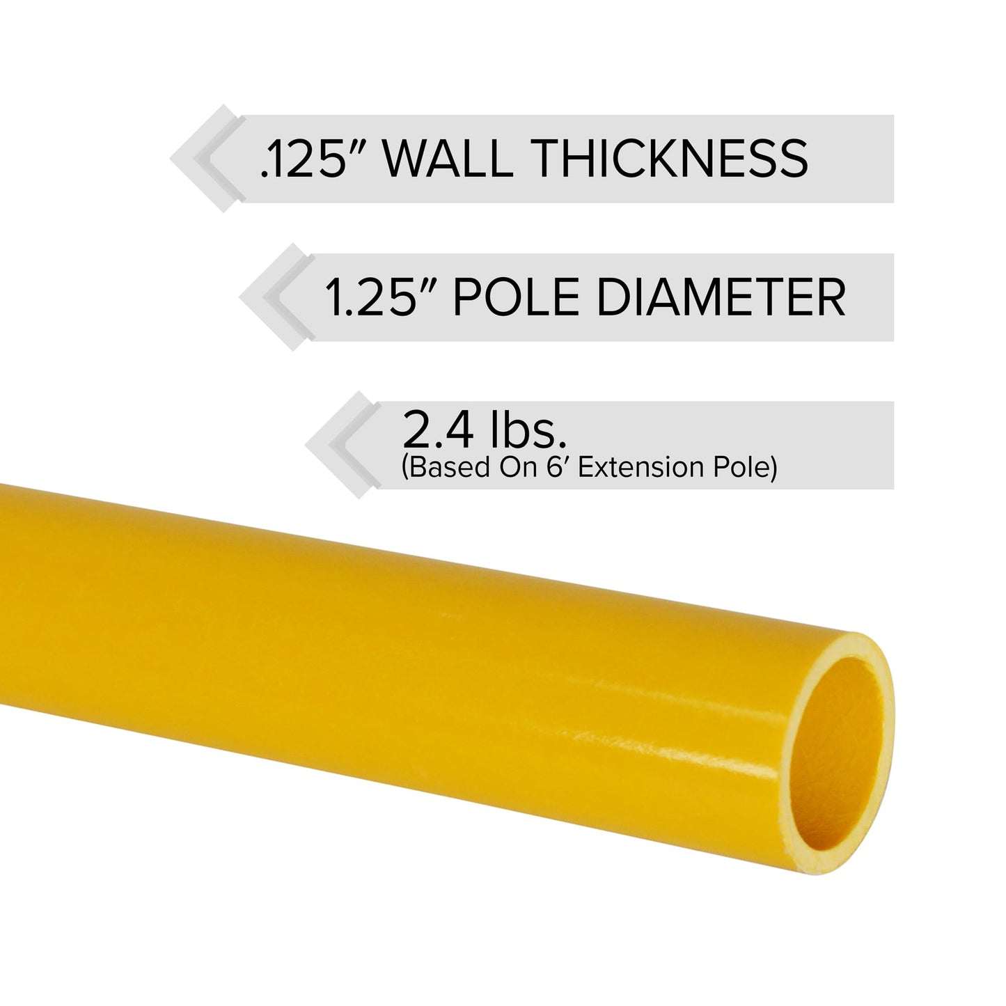 Jameson FG-6PKG-7 FG-Series Manual Pole Saw and Tree Pruner with Two 6-Foot Fiberglass Poles