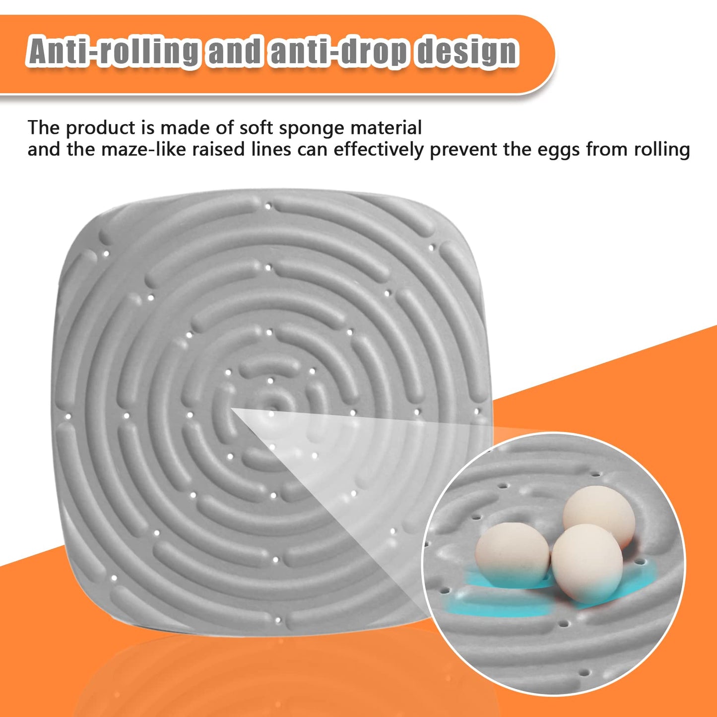 Chicken Nesting Box Pads, Washable Nesting Pads for Chicken Coop Bedding Nest Box Liners Reusable Nesting Pads for Laying Eggs Chicken Coop Accessories Grey 12''x12'' 4 Pictures Skimzy