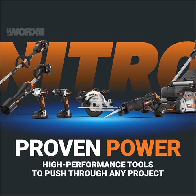 WORX NITRO 20V Cordless Paint Sprayer Power Share with Brushless Motor