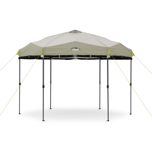 CORE 11.5’x10’ Instant Screen House | Folding and Portable Large Pop Up Tent Gazebo Canopy Shelter with Included Carry Bag | Perfect for Family Camping, Outdoor, Picnic, Backyards, and Tailgate