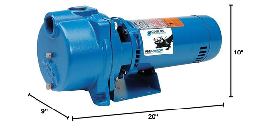 Goulds GT10 Irri-Gator self Priming Centrifugal Pump - 1 hp