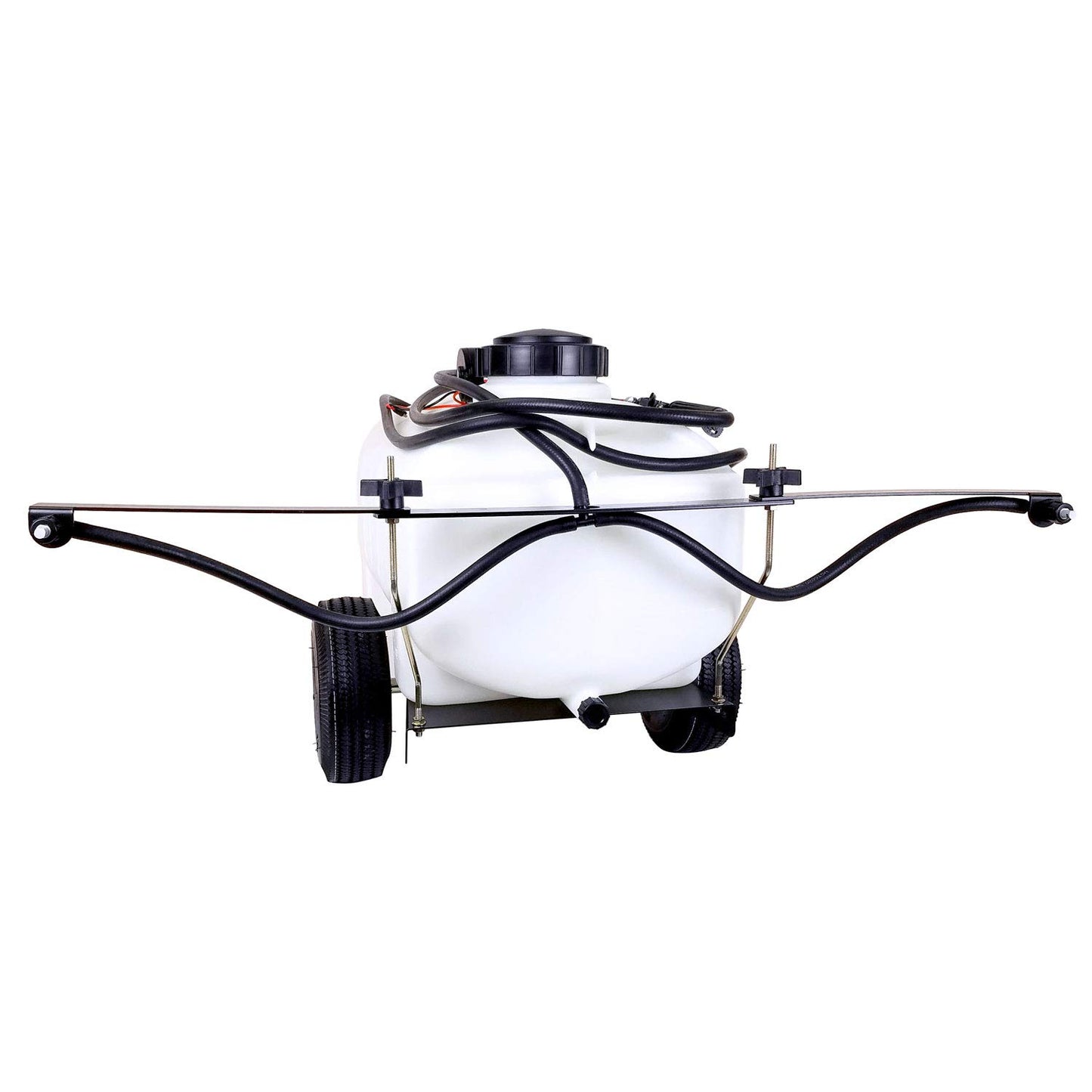 Brinly ST-251BH-A Self-Storing Tow Behind Lawn and Garden Sprayer with Collapsible Boom, 25-Gallon