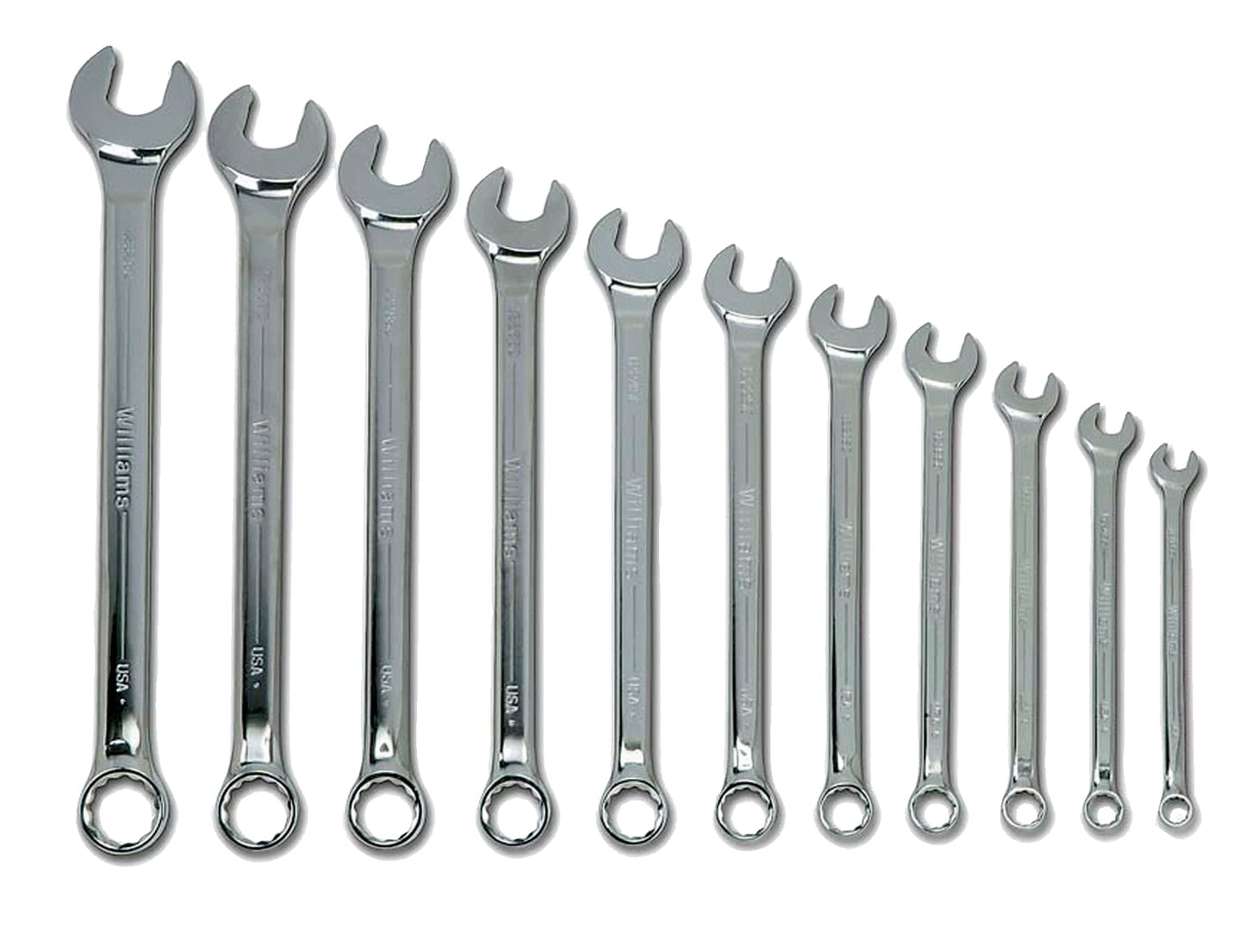 Williams WS-1171SCA 11-Piece Super Combo Wrench Set