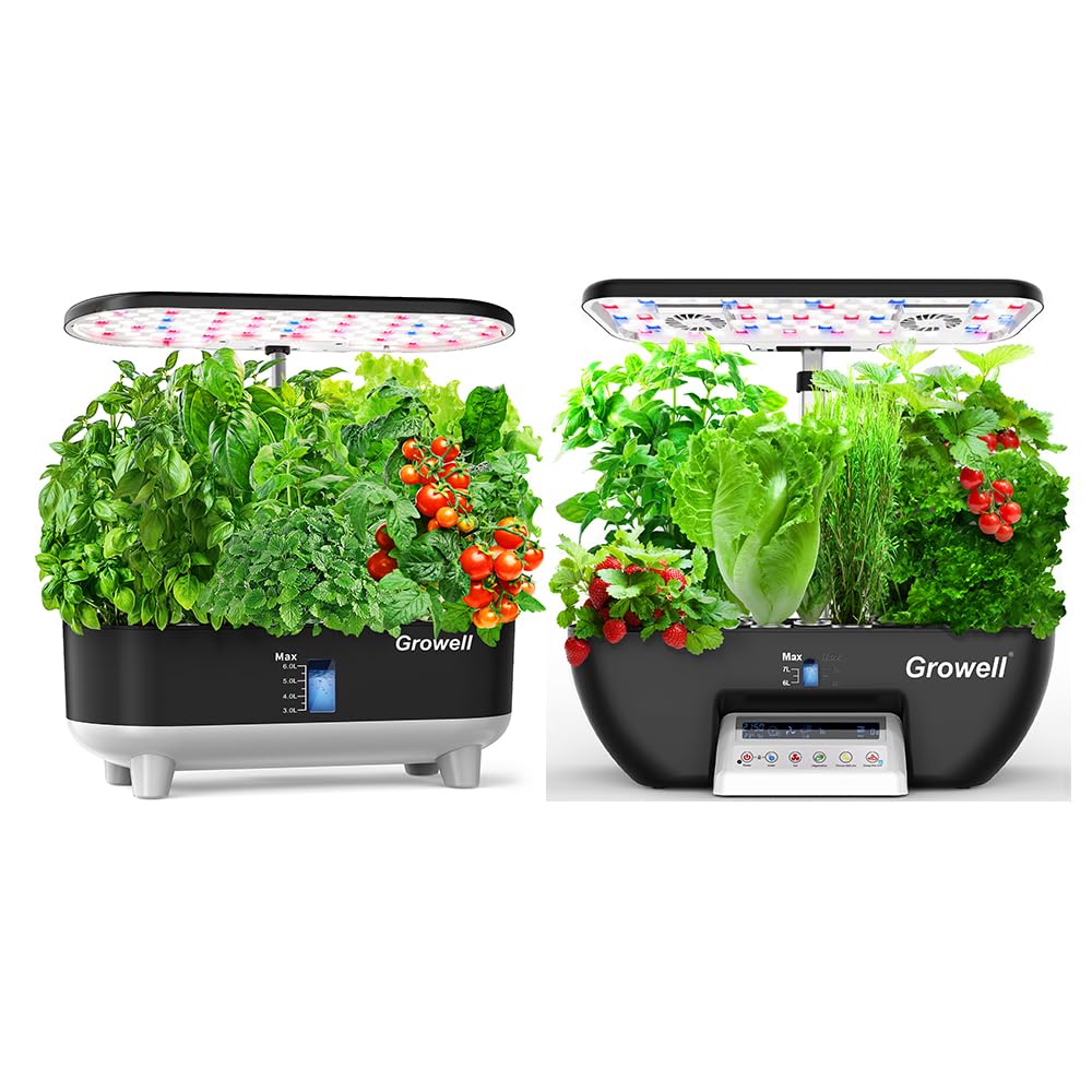 Growell 17 Pods & 16 Pods Hydroponics Growing System Kit