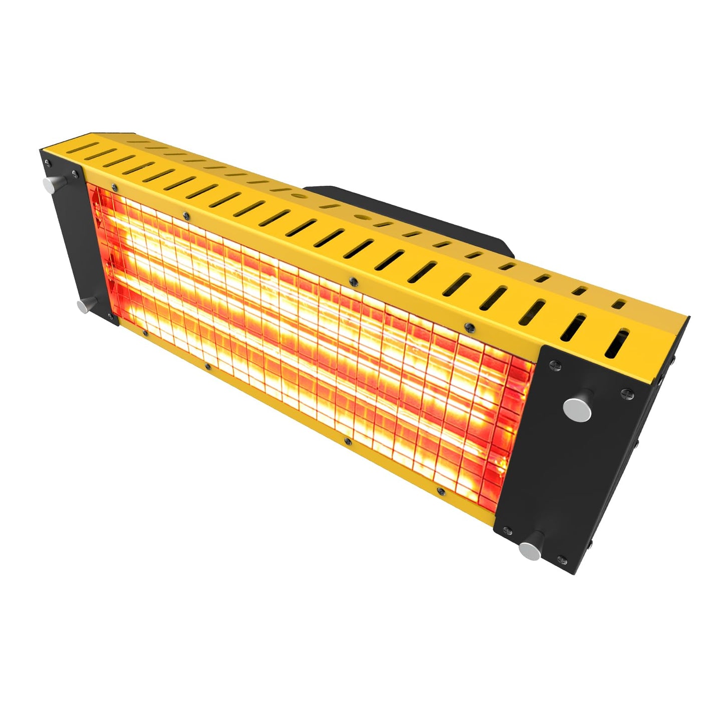 DATOUBOSS Handheld Infrared Paint Curing Lamp, 2000W Baking Infrared Curing Lamp,110V Shortwave Infrared Paint Dryer Lamp for Car Body Repair (Yellow)
