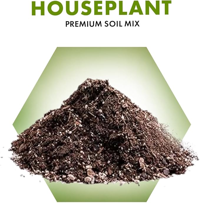 Premium Houseplant Soil Mix for Indoor & Outdoor Plants - Potting Soil for Monstera, Pothos, Snake Plants - Organic Blend for Thriving Growth -Potting Soil Indoor Plants Indoor Plant Soil - 4 Quarts