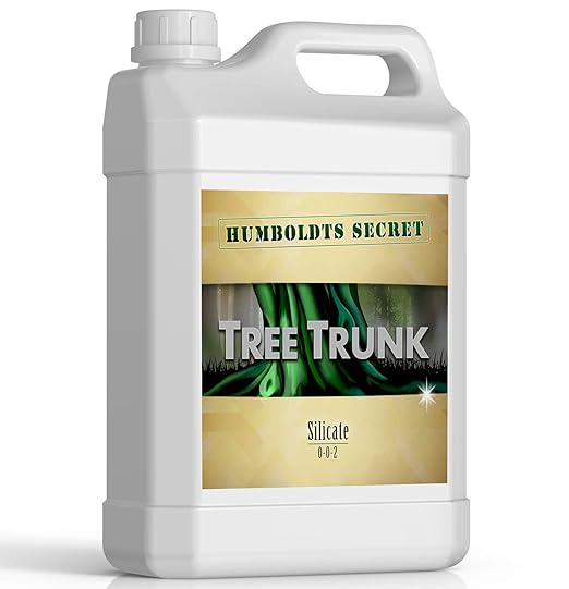 Humboldts Secret Tree Trunk | Potassium Silicate Additive | Liquid Fertilizer for Thicker Stalks, Stress Resistance & Branch Development | Indoor & Outdoor Plant Food, Hydroponic Nutrients, 320 Ounce